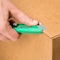 Pacific Handy Cutter Safety Knife, 3 Fixed Blade Depths, 5 3/4 in L, Safety Point, Steel Blade, Green Plastic Handle S4R - alternate 8