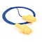 3M UltraFit Reusable Corded Earplugs, Flanged Shape, 25 dB NRR, Push-In, Med, Yellow/Blue, 1 Pair 340-4004 - alternate 3