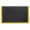 Notrax Antifatigue Mat, 64 in L x 38 in W, 7/8 in Thickness, Rubber, Drainage Holes, Black 549S3864YB - alternate 7
