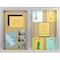 Ghent Enclosed Cork Bulletin Board 36x48", 2 Door PA23648K - alternate 5