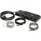 Tripp Lite Power Strip, Surge, Tel/Modem/Coaxial/Ethernet Protection, 12 5-15R, 5-15P, 8 ft., Black TLP1208SAT - alternate 6