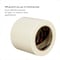 3M Masking Tape, 96 mm W x 55 m L, 4.4 mil Thick, Tan, Rubber Adhesive, 8 PK 201+ - alternate 2