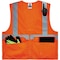Ergodyne Vest, 8220Z, 4X/5X, Orange 8220Z - alternate 2