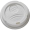 Dixie Industries Lid for 8 oz. Hot Cup, Dome, Sip Through, White, Pk1000 9538DX - alternate 4