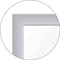 Ghent Dry Erase Board, Steel, 48 1/2 in, 72 1/2 in, Aluminum Frame, White/Gray, Gloss GRPM321G-46 - alternate 4