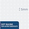 Whitelines Case of Whitelines Spiral Wirebound Dot Grid Ruled Journal Notebook, Gray Paper, 8.25"x5.75", 70 sht, PK12 17006CS - alternate 3