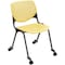 Kfi Poly Stack Chair, Yellow CS2300-P12 - alternate 2