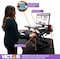 Victor Technology Standing Desk Converter, 28 in D X Yes H, 36 in W X Black DCX650 - alternate 9