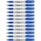 Sharpie Permanent Marker, Blue, Fine Tip, Capped, 12 PK 30003B - alternate 4