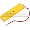 Dantona Battery 4.8 Volt Nickel Cadmium Dantona Emergency Lighting Battery CUSTOM-145-10 - alternate 2