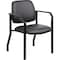 Boss Guest Chair, Black Seat, Black Back, 22" W 22" L 32-1/2" H, Fixed, Vinyl Seat B9591AM-BK - alternate 4