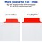 Avery Avery Big Tab Write & Erase Dividers 23076, 5 Multicolor Tabs, 1 Set 7278223076 - alternate 8