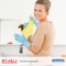 Wypall WypAll General Clean L10 Light Cleaning Towels (05322), Limited Use, 1-PLY, Pop-Up Box, White, PK18 05322 - alternate 6