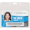 Advantus PVC-Free Horizontal Badge Holder, PK50 75603 - alternate 2