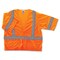 Ergodyne Hi-Vis Economy Vest w/Sleeves L Class 3 U Back, , Hook & Loop 1 Pockets 8310HL - alternate 3