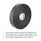 3M Electrical Tape, Black, 10 yd L, 3/4 in W 23-3/4X30FT - alternate 10