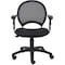 Boss Chair, 25 in W 25" L 38-1/2" H, Adjustable, Mesh Seat B6216 - alternate 2