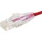 Monoprice Slim Cat6 Utp Cable 5 ft.Red 14810 - alternate 5