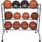 Champion Sports Basketball Cart, 41inLx17inWx41inH, Chrome BRC3 - alternate 6