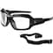 Ergodyne LOKI, Safety Glasses, Anti-Fog, Clear Lens, Black Frame, Full-Frame LOKI-AF - alternate 3