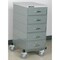 Stackbin Mobile Drawer Unit, Wide 4-1P1624-5R - alternate 1