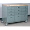 Stackbin Three Wide, Mobile Drawer Unit 4-3M4724-3RD - alternate 1
