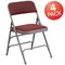 Flash Furniture Burgundy Fabric Metal Chair, PK4 4-AW-MC309AF-BG-GG - alternate 5