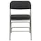 Flash Furniture Black Fabric Folding Chair, PK4 4-AW-MC320AF-BK-GG - alternate 10