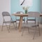 Flash Furniture HERCULES Series Double Braced Beige Metal Folding Chair, PK4 4-BD-F002-BGE-GG - alternate 1