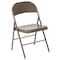 Flash Furniture HERCULES Series Double Braced Beige Metal Folding Chair, PK4 4-BD-F002-BGE-GG - alternate 9