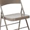 Flash Furniture HERCULES Series Double Braced Gray Metal Folding Chair, PK4 4-BD-F002-GY-GG - alternate 10