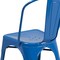 Flash Furniture Blue Metal Indoor-Outdoor Stackable Chair, PK4 4-CH-31230-BL-GG - alternate 7