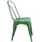 Flash Furniture Green Metal Indoor-Outdoor Stackable Chair, PK4 4-CH-31230-GN-GG - alternate 10