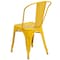 Flash Furniture Yellow Metal Indoor-Outdoor Stackable Chair, PK4 4-CH-31230-YL-GG - alternate 9