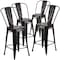 Flash Furniture 24"H Black/Gold Counter Height Stool w/ Back, PK4 4-CH-31320-24GB-BQ-GG - alternate 4