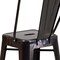 Flash Furniture 24"H Black/Gold Counter Height Stool w/ Back, PK4 4-CH-31320-24GB-BQ-GG - alternate 7