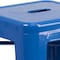 Flash Furniture 24"H No Back Blue Metal Counter Height Stool, PK4 4-CH-31320-24-BL-GG - alternate 8