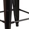 Flash Furniture 4PK 24"H Backless Black/Gold Counter Height Stool 4-CH-31320-24-BQ-GG - alternate 4