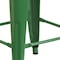 Flash Furniture Green Metal Counter Stool, 24", PK4 4-CH-31320-24-GN-WD-GG - alternate 8