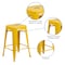 Flash Furniture 4PK 24" High Backless Yellow Counter Height Stool 4-CH-31320-24-YL-GG - alternate 7