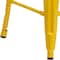 Flash Furniture 4PK 24" High Backless Yellow Counter Height Stool 4-CH-31320-24-YL-GG - alternate 9