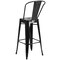Flash Furniture 30" High Black Metal Indoor-Outdoor Barstool, PK4 4-CH-31320-30GB-BK-GG - alternate 10