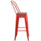 Flash Furniture Red Metal Barstool with Back and Wood Seat, 30" High, PK4 4-CH-31320-30GB-RED-WD-GG - alternate 7