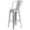 Flash Furniture 4PK 30" High Silver Metal Indoor-Outdoor Barstool 4-CH-31320-30GB-SIL-GG - alternate 9