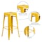 Flash Furniture 4PK 30"H No Back Yellow Metal Barstool Square Seat 4-CH-31320-30-YL-GG - alternate 10
