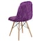 Flash Furniture Shaggy Dog Purple Accent Chair, PK4 4-DL-15-GG - alternate 3