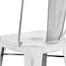 Flash Furniture Distressed White Metal Stool, PK4 4-ET-3534-24-WH-GG - alternate 9