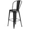 Flash Furniture Distressed Black Metal Stool, PK4 4-ET-3534-30-BK-GG - alternate 7
