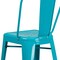 Flash Furniture Teal Metal Outdoor Stool, 30", PK4 4-ET-3534-30-CB-GG - alternate 9