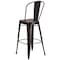 Flash Furniture Distressed Copper Metal Stool, PK4 4-ET-3534-30-COP-GG - alternate 5
